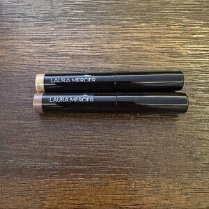 LAURA MERCIER (x2) Mini Caviar Stick Eye Color Rosegold & Amethyst Rose Gold